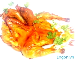 Gà ta nướng ngũ vị